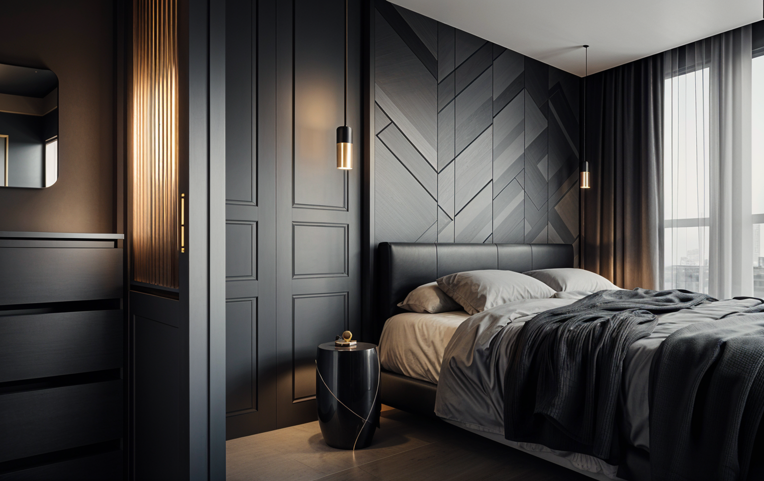 Интериорен дизайн на спалня