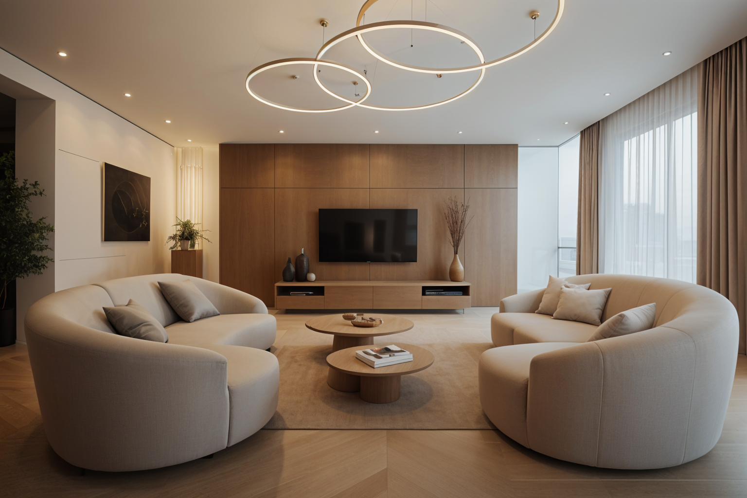Contemporary livingroom design